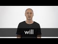 How to pronounce WILL in British English