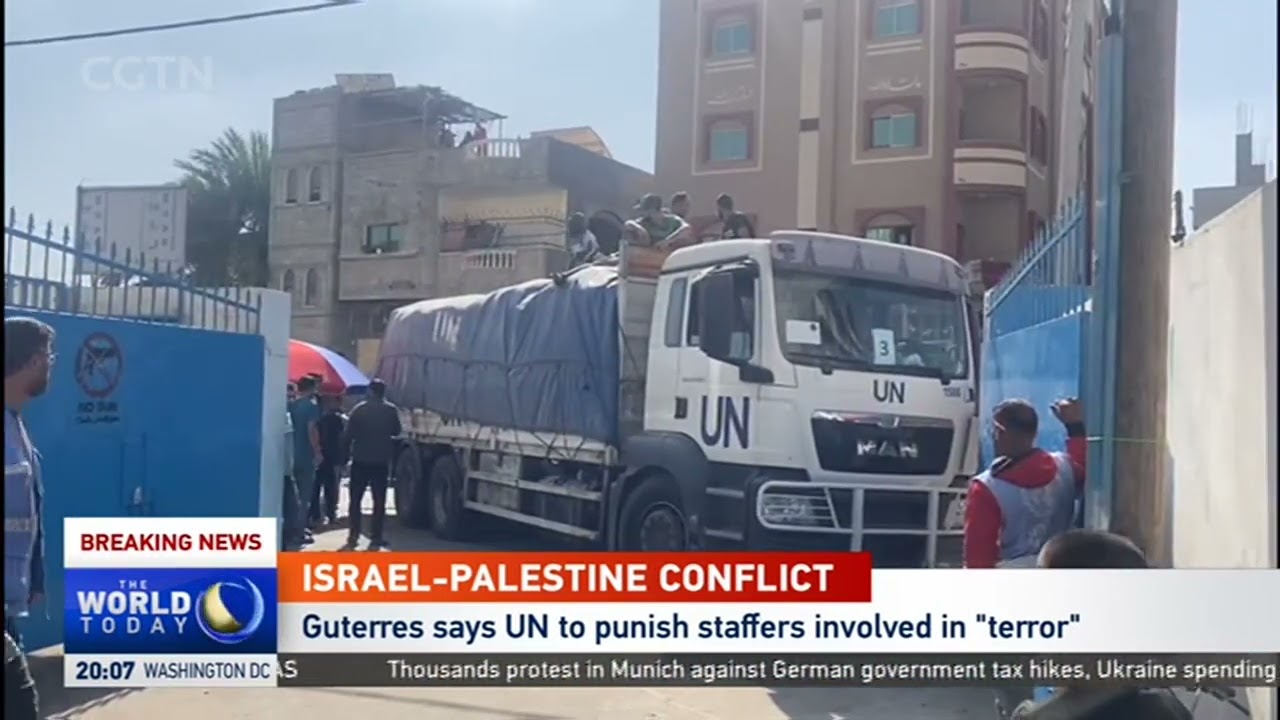 Israel accuses several UNRWA employees of suspected involvement in the Oct. 7 attack on Israel