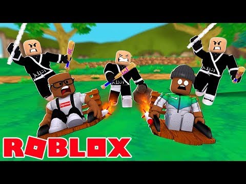 using the rocket sled to escape the kidnappers in roblox