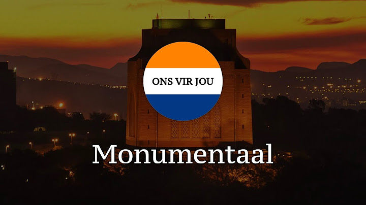Ruhan du Toit – Monumentaal (Lyrics + English translation)