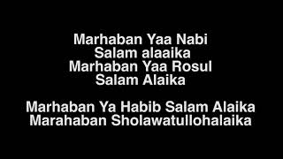 Syiar Anak Negeri (Marhaban Yaa Nabi) Lyrics