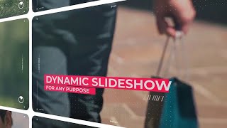 Multiframe Slideshow After Effects Templates