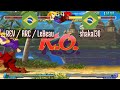 Sfa2u rev  arc  lebeau br vs shakal30 br street fighter alpha 2 sfa2 fightcade may 25