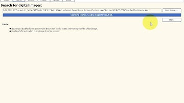 Sketch4Match Content-based Image Retrieval System Using Sketches CBIR Project Java
