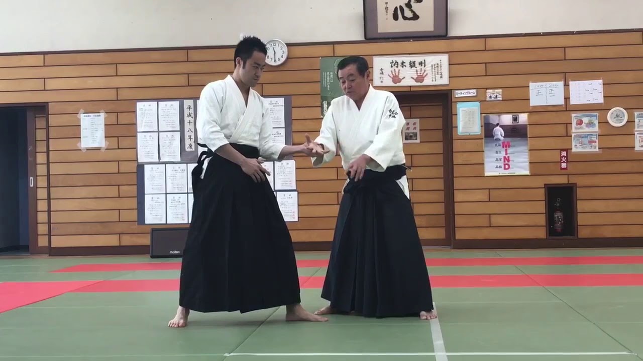 【合気道】片手取り呼吸投げ【浦安道場】