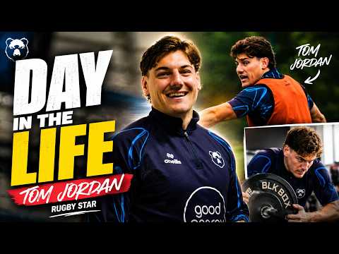 HOW DOES AN INTERNATIONAL RUGBY PLAYER TRAIN? A day in the life with Tom Jordan - Powered by Croft