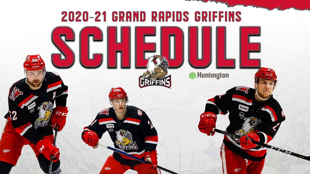 202021 Grand Rapids Griffins Schedule YouTube