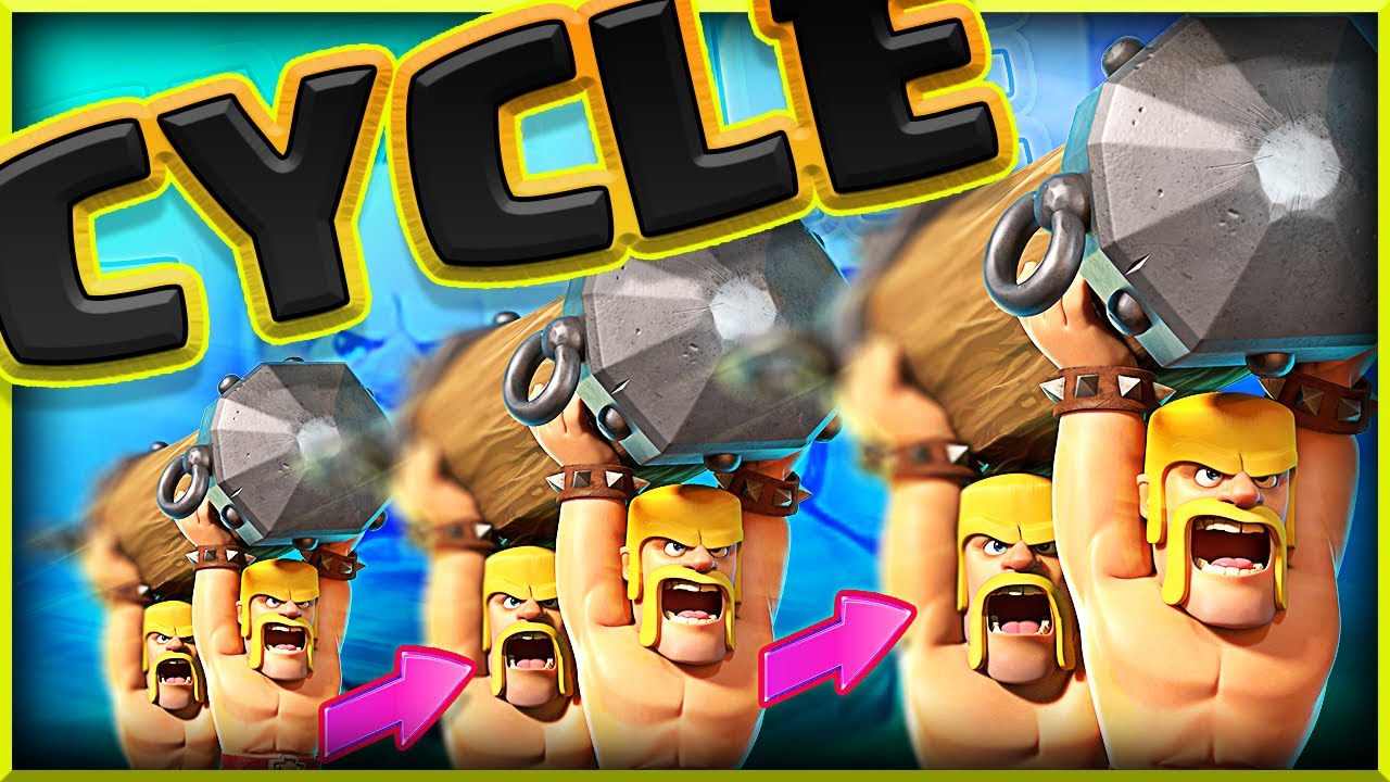 This CYCLE DECK works! • Clash Royale Battle Ram Deck! - YouTube
