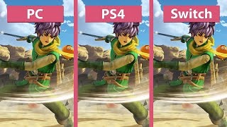 Dragon Quest Heroes 2 – PC vs. PS4 vs. Nintendo Switch Graphics Comparison