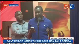 Listen to what Sifuna said with president Ruto 