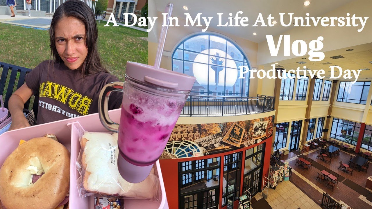 A Day In My Life At University: Productive Day - YouTube