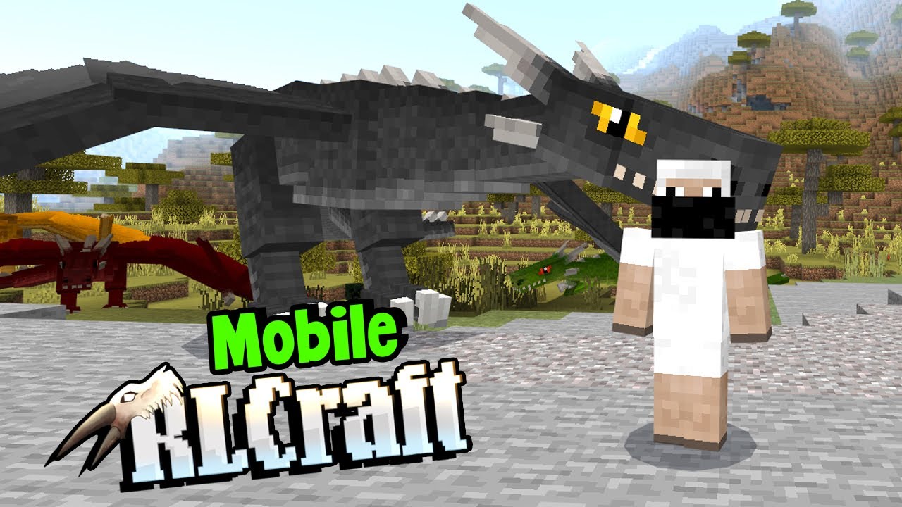 killing-fake-fire-dragons-in-rl-craft-bedrock-2-youtube