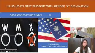 Us Issues Its First Pport With Gender X Designation What Is Gender Xbenefits Of X Gender Marker