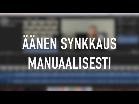 Video: Ääniraidan Synkronointi