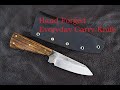 Isaiah Washington Forges a Fixed Blade Carry Knife at NESM