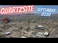 Quartzsite AZ In September 2020 - Hot Smoky Desert