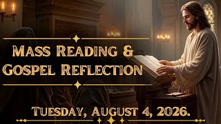 Today's Catholic Mass Readings and Gospel Reflection - Tuesday, August 4, 2026