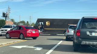 UPS DRIVER HAD BLOCKED BEACH BLVD JACKSONVILLE Florida
