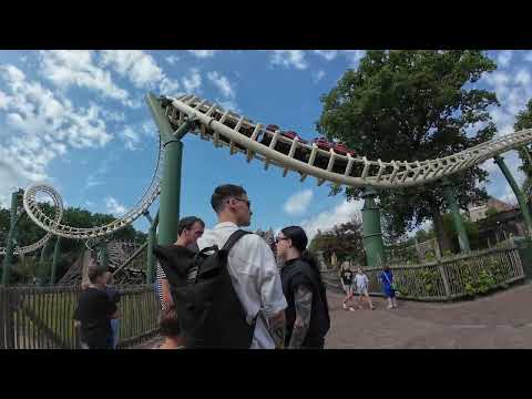 Python offride #efteling #2025 #rollercoaster