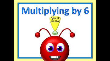 SIX TIMES TABLES PING PONG - multiplying, quick recall
