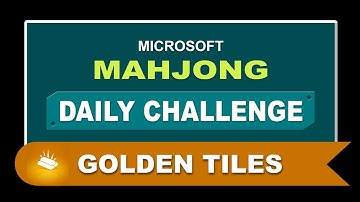 Microsoft Mahjong Daily Challenge February 21, 2024 | Golden Tiles - Hard