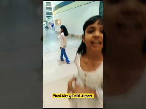 Wani & Aiza IGI Airport #Travel #vlog #india #saudiarabia