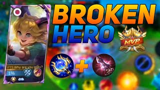 Joy is Broken in S-34 🔥 || Joy Best Build and Emblems🔥||
