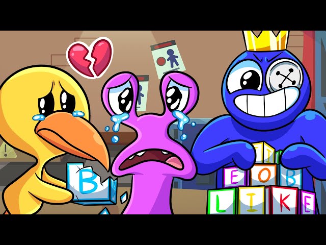 Rainbow Friends Mood💕#rainbowfriendsanimation#blue#pink#animationstor