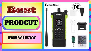 HAMGEEK APX-8000 12W Dual Band Walkie Talkie Radio VHF UHF Handheld Transceiver with
