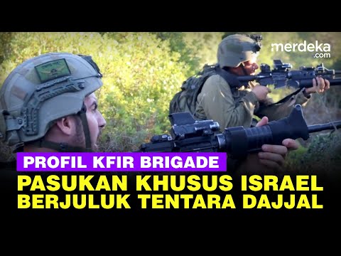 Profil KFIR 'Tentara Dajjal' Brigade, Pasukan Khusus Israel Siap Balas Dendam Ke Hamas Palestina