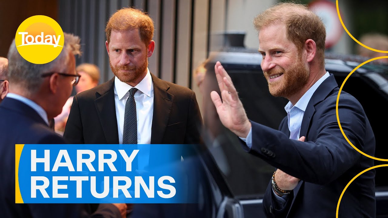 Harry Returns To The UK, But Will He See His Family?