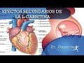L-Carnitina: Contra-indicaciones y efectos secundarios