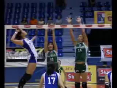 ATENEO LADY EAGLES in Volleyball Action