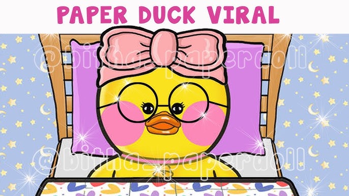 Paper duck tutorial part two! #paperduck #paperducks #lalafanfan #pape, Crafts With Paper