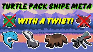 TURTLE PACK SNIPE META with a TWIST!!!  Super Auto Pets