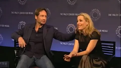 The X-Files 20th Paley Event - David Duchovny e Gi...