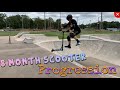 My 8 month scooter progression!! (100 SUBSCRIBERS!!)