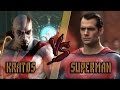 Кратос vs Супермен / Kratos (God of War) vs Superman (DC) - Кто Кого? [bezdarno]