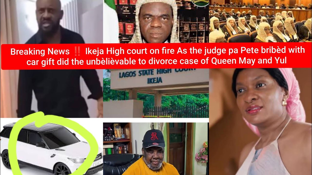 Breaking News ‼️ court is on firè as judge bribe with car gift did this to Queen May and Yul Edochie