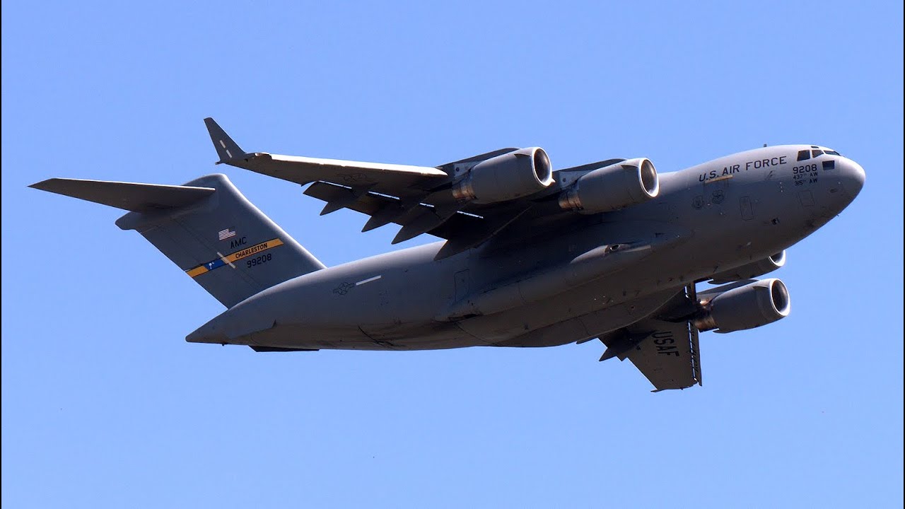 2025 Joint Base Andrews Air Show - C-17 Globemaster III Demonstration