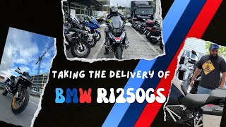 Taking the delivery of 2023 BMW R1250 GS Trophy Edition
