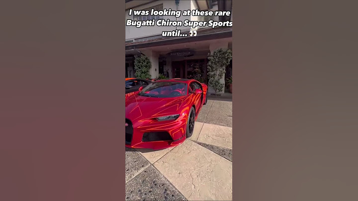 One of the rarest cars in the world! 🤯🌎🚀#supercars#hypercars#bugatti#supersport