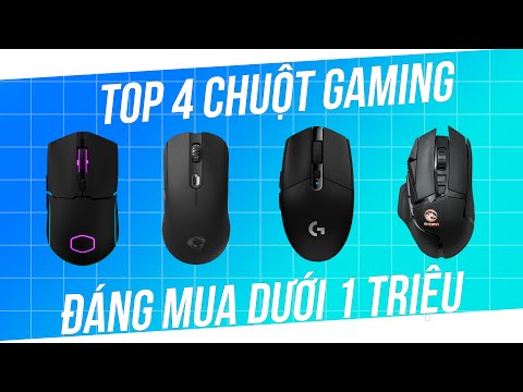 Top 4 chuột Gaming dưới 1 triệu 2021 - Không dây, Anime, có đủ cả !!!