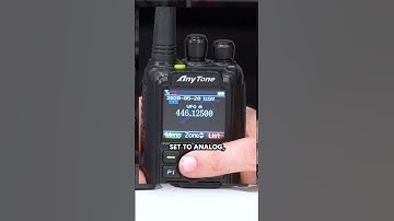 Change the AT-878 Analog Squelch Level!