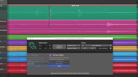 Tracktion Waveform 11 Pro:  Tempo Mapping with Groove Doctor (Video 24)