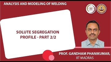 Solute segregation profile - part 2/2