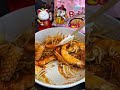 Cook Creamy Buldak with Shrimp &amp; Squid 🐙 #foryou #viral #food #fyp