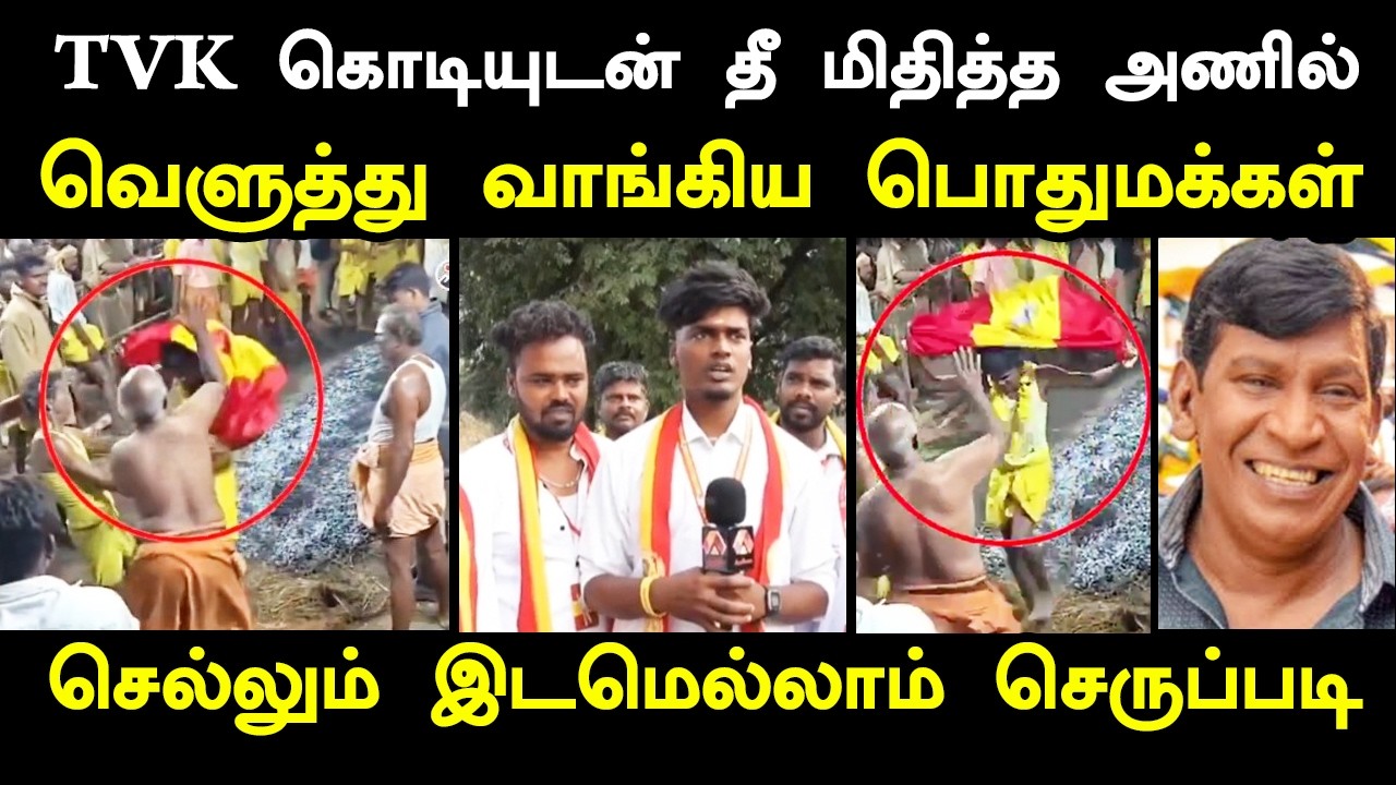 பொதுமக்களிடம் செருப்படி வாங்கிய அணில் I #tvktroll #tvkvijay #vijay #kptroll #thecourtdebatetroll