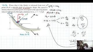 13–76 Kinetics of a Particle: Force and Acceleration (Chapter 13: Hibbeler Dynamics) Benam Academy