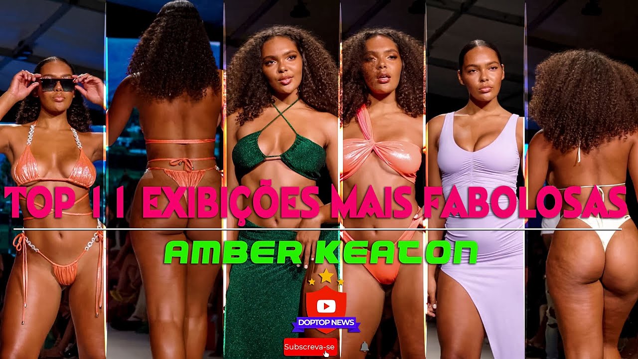 ⁣TOP 10 Exibições mais Fabulosas de Moda da "Amber Keaton" - (DOPTOP News)